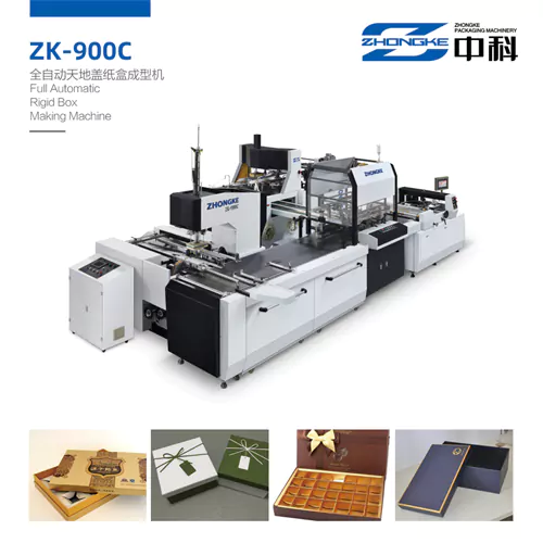 ZK-900C Fully Automatic Rigid Box Making Machine